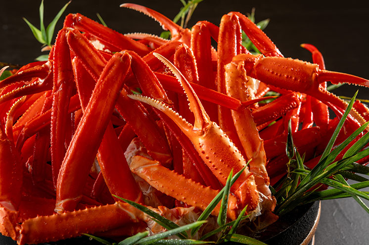 ズワイガニの食べ放題